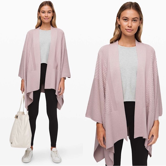 lululemon athletica Accessories - LULULEMON Dream Weaver Wrap in Smoky Blush